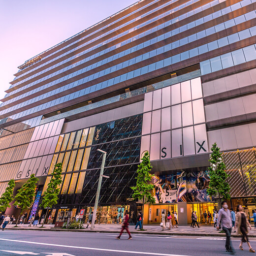 銀座SIX 基礎工事